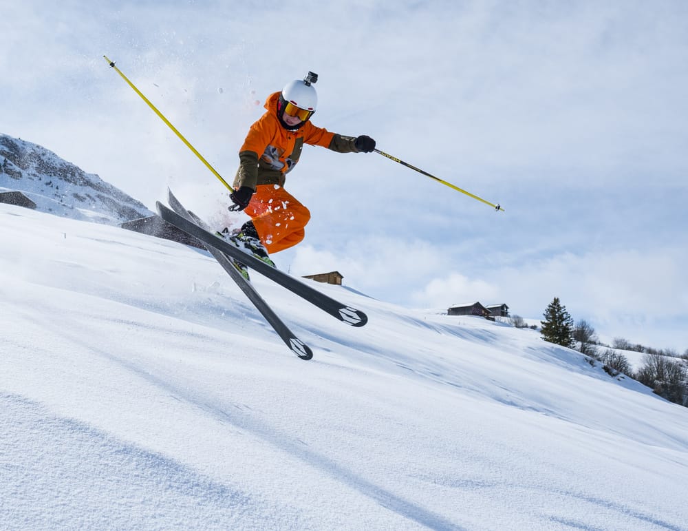 Skifahren im Skigebiet Obersaxen Mundaun Val Lumnezia
